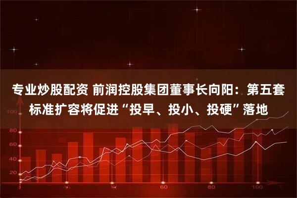 专业炒股配资 前润控股集团董事长向阳：第五套标准扩容将促进“投早、投小、投硬”落地